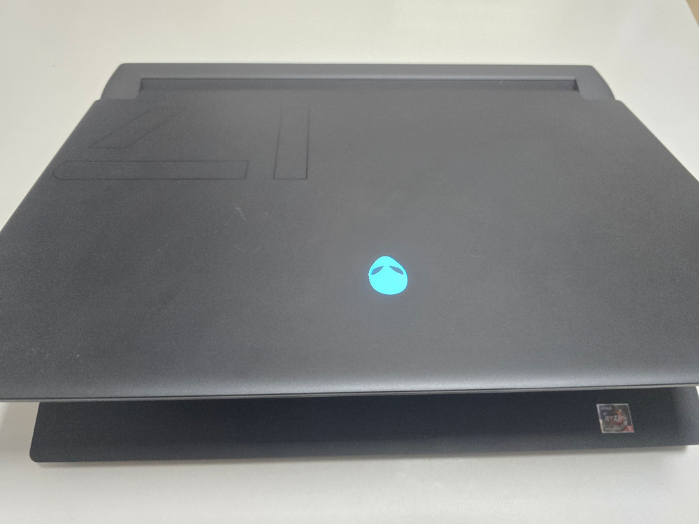 에일리언웨어 m17 R5 (실사용 4개월/사이클카운트 첨부/RTX3080Ti 16GB/Ryzen9/32GB)S급--2