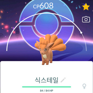 포켓몬고 배경 식스테일 팝니다 이미지