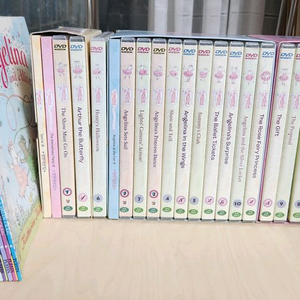 안젤리나발레리나 영어dvd23+영어책11권
