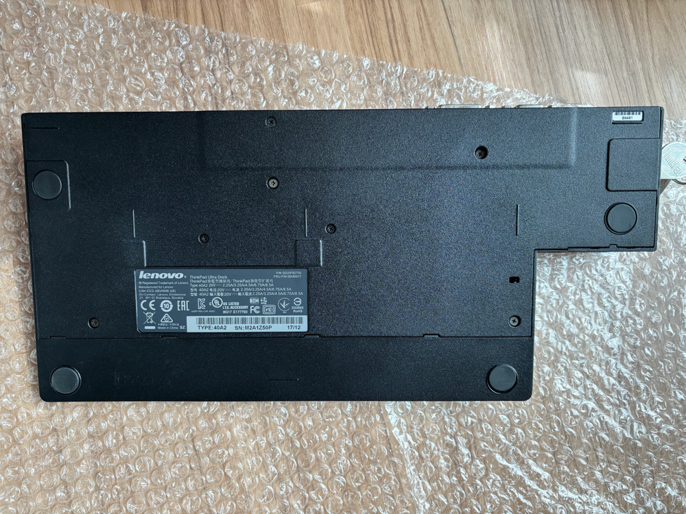 씽크패드 울트라 독 미사용품--2