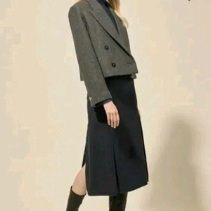 랑방 울 블렌드 코트 자켓 55 (랑방,마인,타임,더캐시미어)