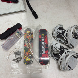 인라인스키+ LED 플레이트+ 바인딩 일괄판매