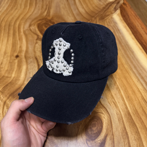 피스풀 스터드 패치 캡 모자