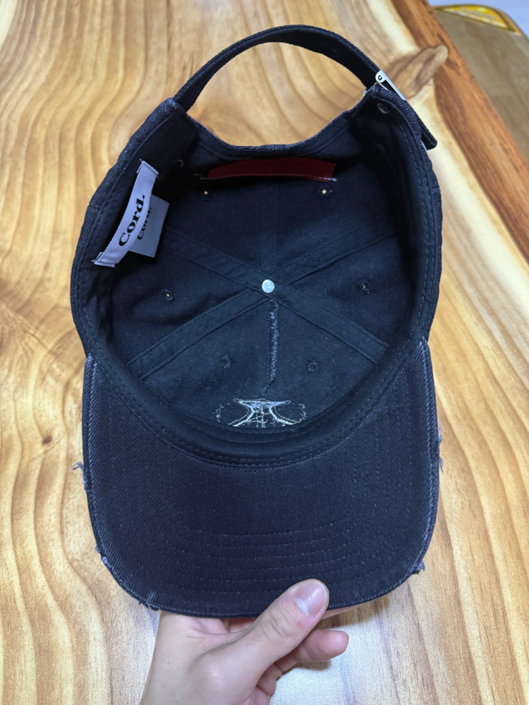 피스풀 스터드 패치 캡 모자--1