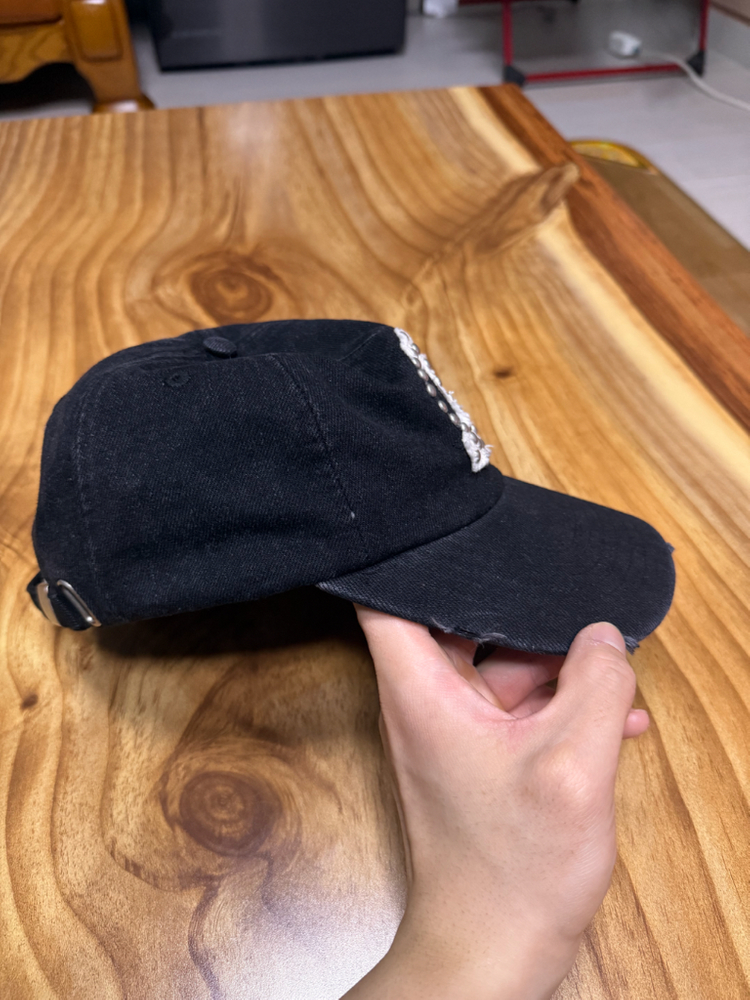 피스풀 스터드 패치 캡 모자--2