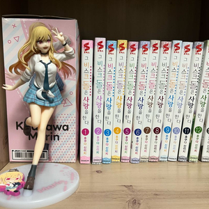 그비스크돌은사랑을한다만화책 1-14권 코어풀피규어