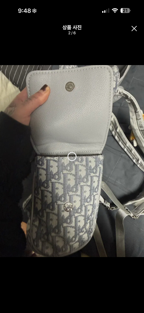 디올 오블리크 패턴 백팩 값만큼--1