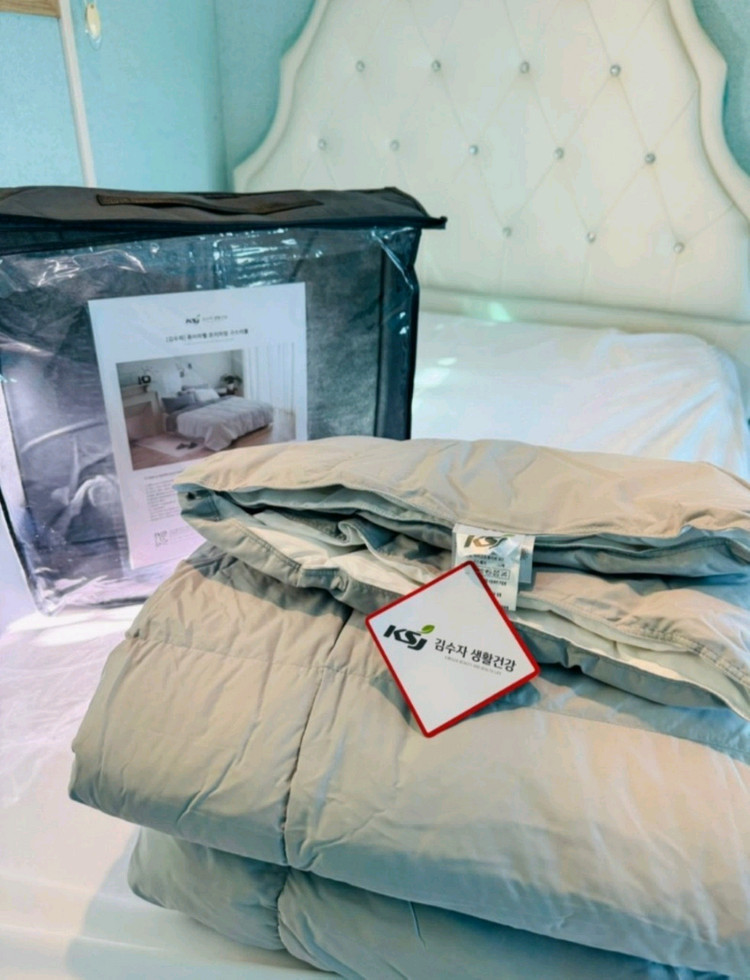 프리미엄 구스다운 침구세트 이미지