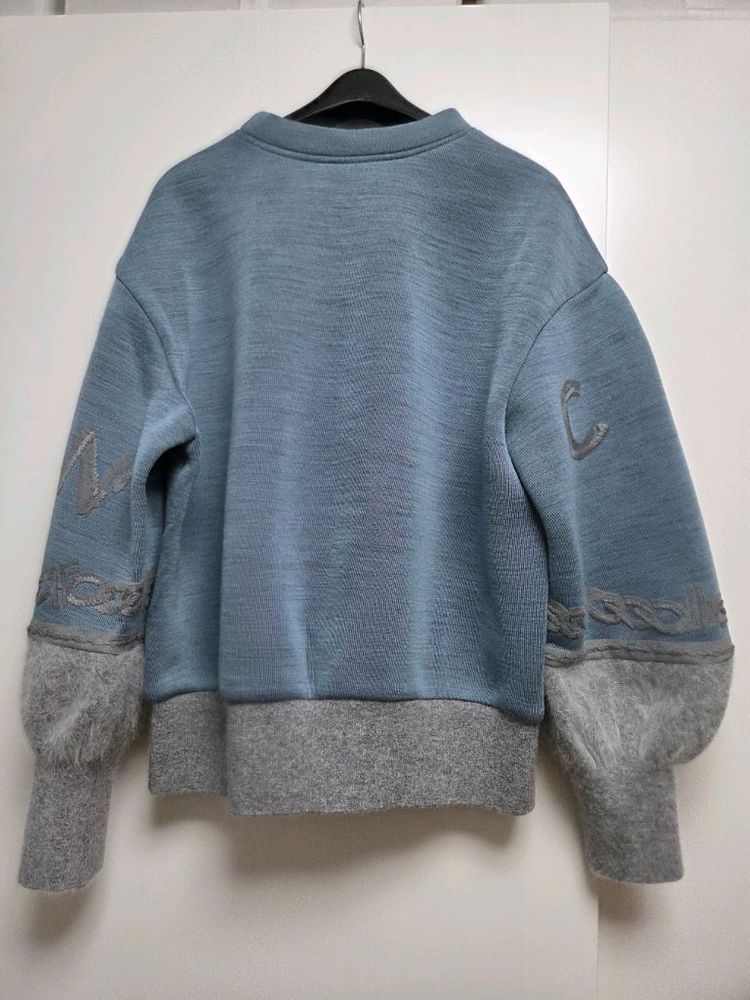 한섬(랑방)앙고라 소매 티셔츠--8