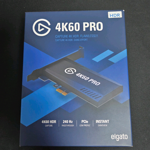 엘가토 4k60pro 내장 캡쳐보드