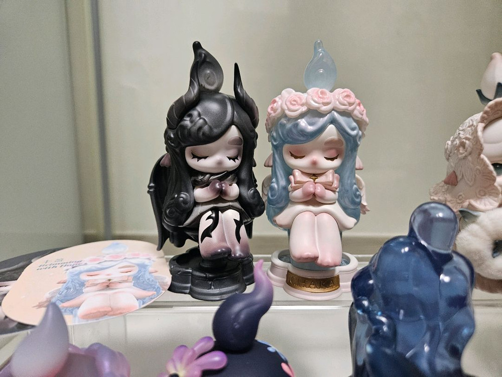 팝마트 차카 촛불의 속삭임 부드러움 메마름 풍요 석양빛 오로라 불꽃놀이 장작 피규어 가샤폰 가챠 캡슐토이 이미지