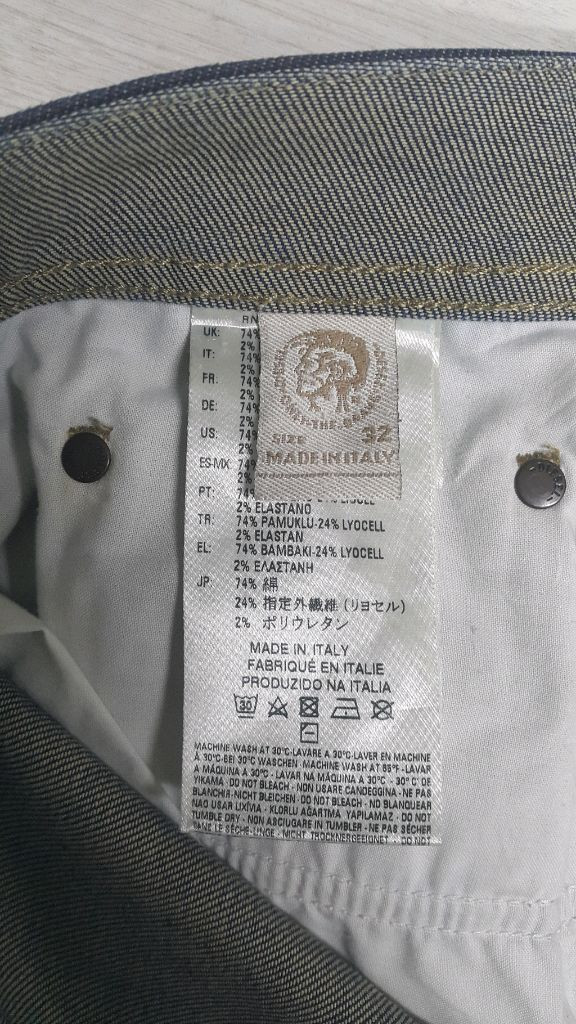 디젤 정품(사방스판) TEPPHAR 이태리진 34인치(No.71)거의새바지!--5