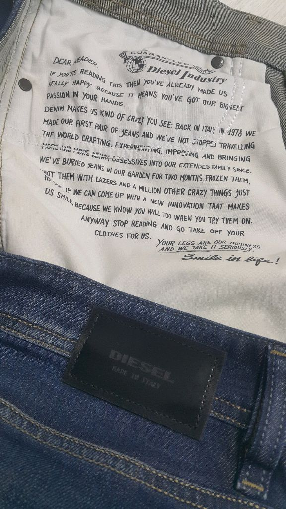 디젤 정품(사방스판) TEPPHAR 이태리진 34인치(No.71)거의새바지!--6