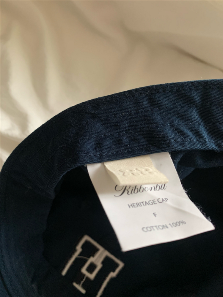 리본빛 헤리티지 볼캡--3