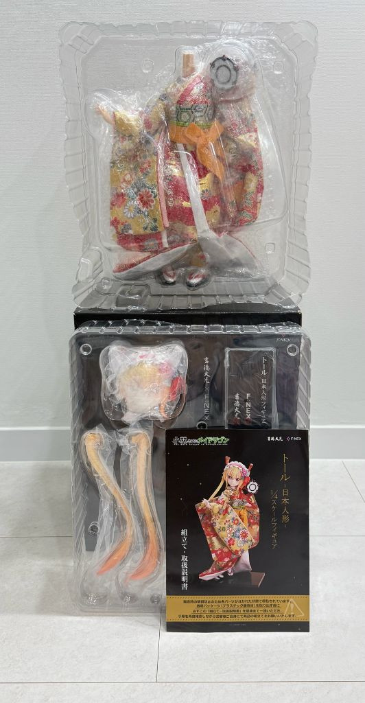 요시토쿠x페넥스 1/4스케일 미소녀 피규어 코바야시네 메이드래곤 칸나, 토르 일본인형 ver--1