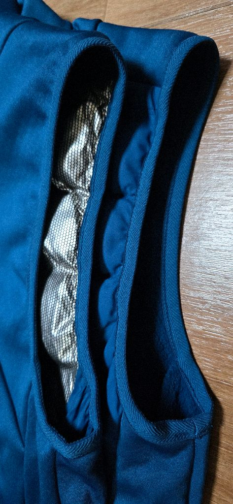 여.90-95) 아식스 여성 다운 패딩조끼 (발열) / 여성 러닝 조끼, 트레이닝 보온 아웃도어--7