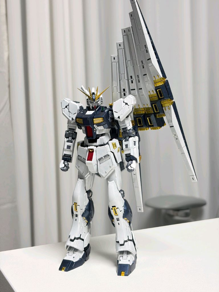 RG 뉴건담 티타늄 피니쉬 가조립--0