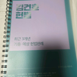 2025 김건호 헌법 최근 3년 기출 예상 헌법판례
