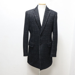 313 지이크 남성 트위드 코트 100 사이즈 써니몰