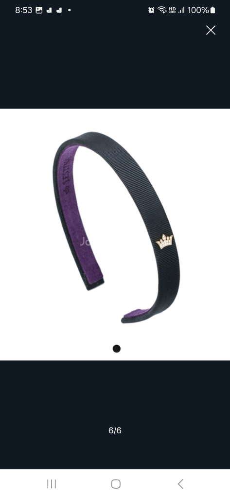 제이에스티나 헤어밴드 2개 값 ~새제품 정가15만원씩--5