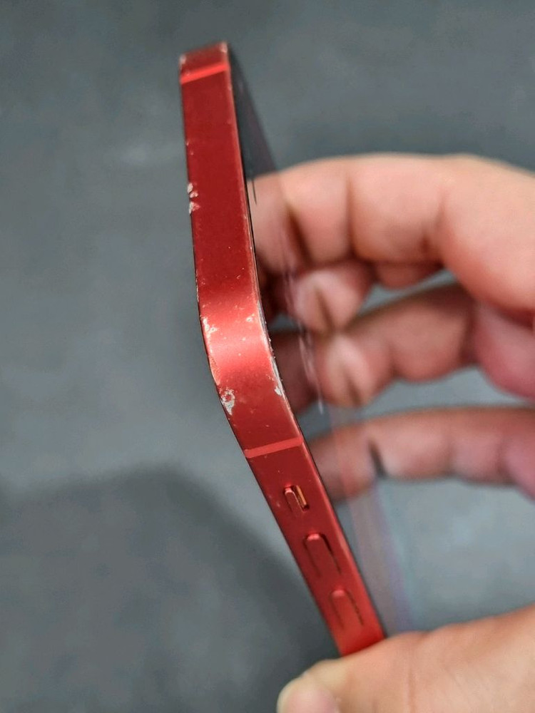 아이폰12 128GB 레드 배터리 80%--4