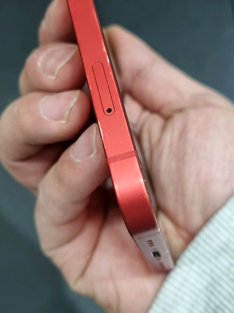 아이폰12 128GB 레드 배터리 80%--6