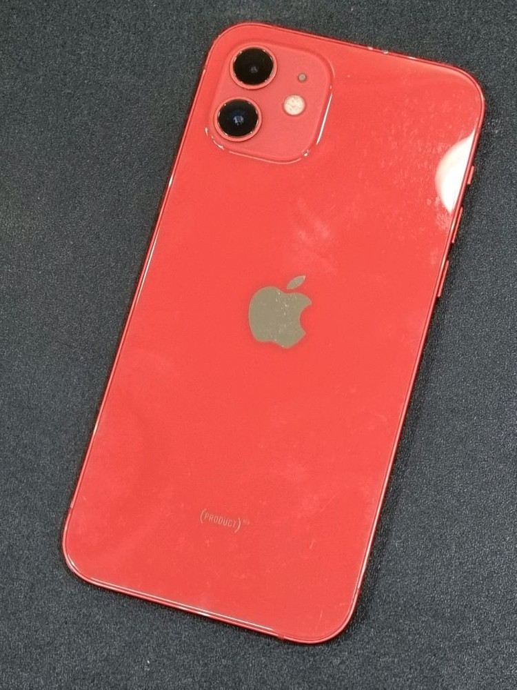 아이폰12 128GB 레드 배터리 80%--8
