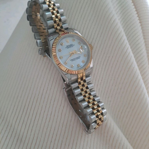 롤렉스 데이저스트 28 옐로우 골드콤비 다이아몬드 실버