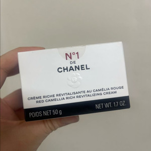 샤넬 레드 까멜리아 리치 크림 미개봉 쇼핑백 교환권 포함