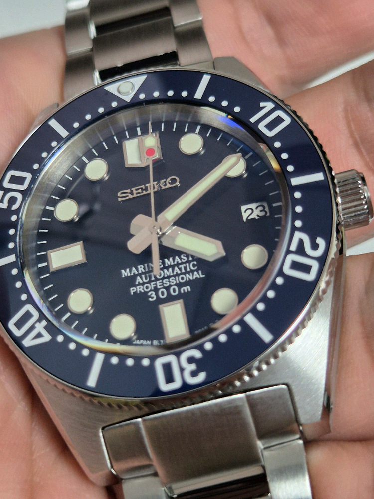 세이코 mod 조립 커스텀 오토매틱 다이버--1