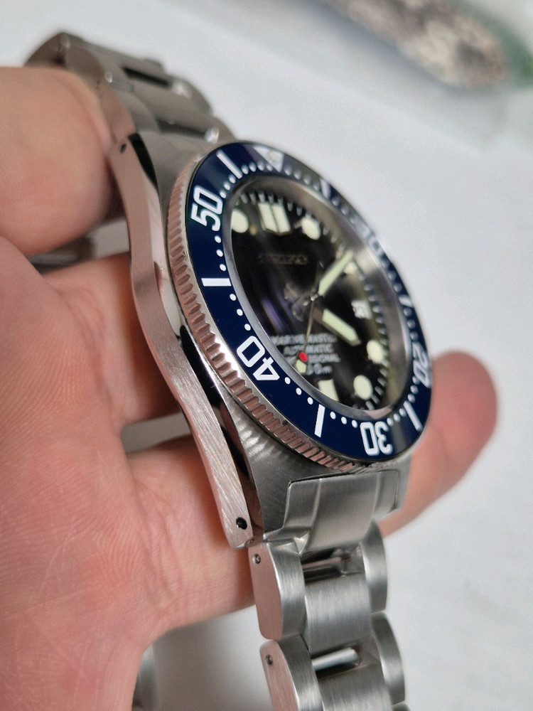 세이코 mod 조립 커스텀 오토매틱 다이버--2