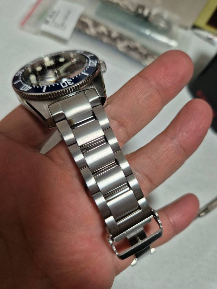 세이코 mod 조립 커스텀 오토매틱 다이버--3