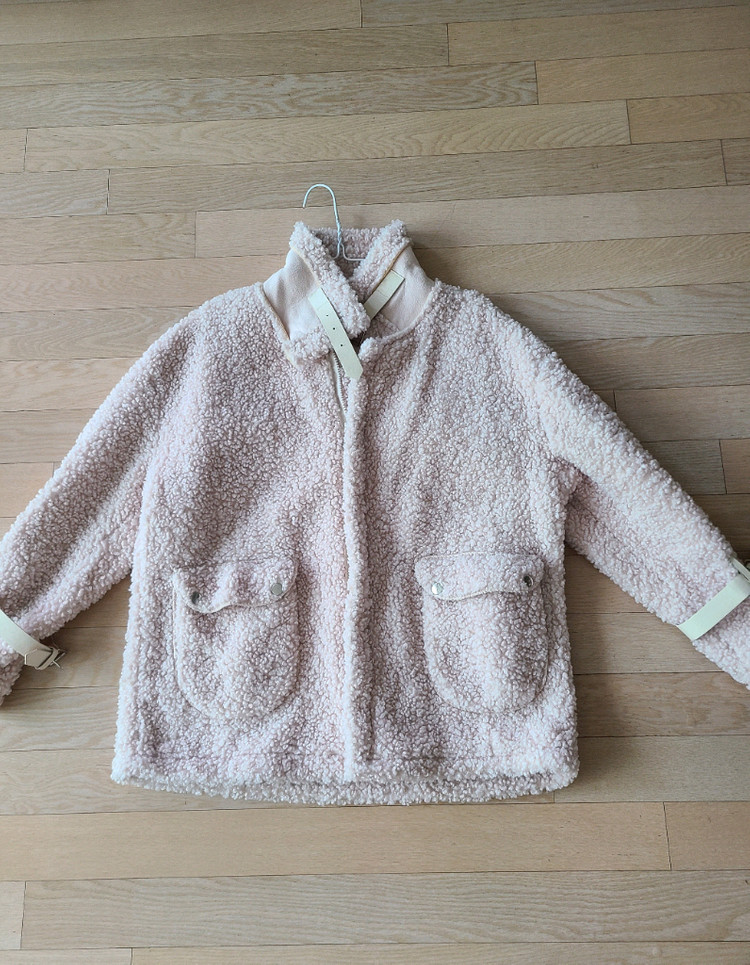 백화점 구매 ㅡ>뽀글이 점퍼자켓 프리사이즈--1