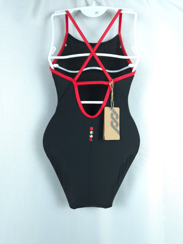 새상품) 후그 여성용 향수 미들컷 V back 수영복 S사이즈--1