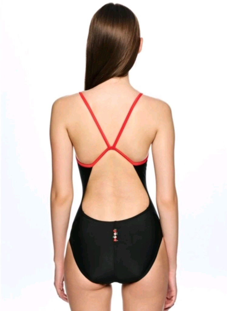 새상품) 후그 여성용 향수 미들컷 V back 수영복 S사이즈--5