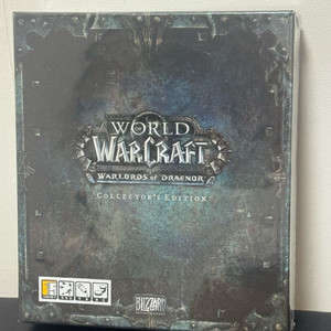 월드오브워크래프트 드레노어 전쟁군주 Collectors Edition 미개봉 이미지