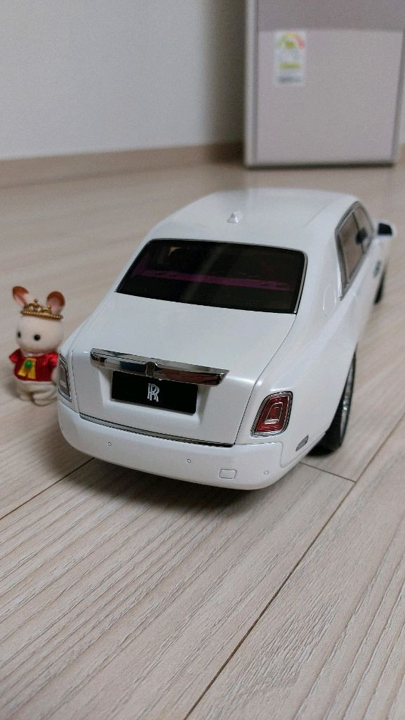 켕파이 롤스로이스 팬텀 화이트 모형 자동차 다이캐스트 판매합니다 (오토아트, 교쇼, 미니챔프, 노레브, 마이스토,) 이미지