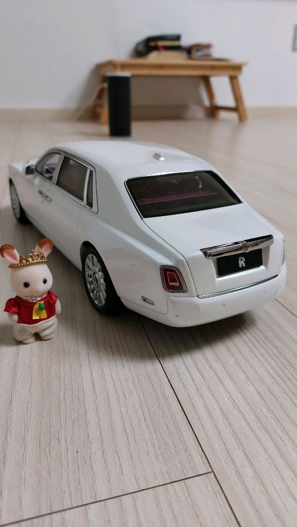 켕파이 롤스로이스 팬텀 화이트 모형 자동차 다이캐스트 판매합니다 (오토아트, 교쇼, 미니챔프, 노레브, 마이스토,) 이미지