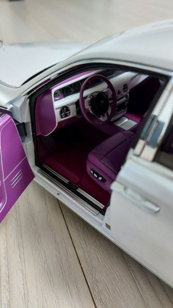 켕파이 롤스로이스 팬텀 화이트 모형 자동차 다이캐스트 판매합니다 (오토아트, 교쇼, 미니챔프, 노레브, 마이스토,) 이미지