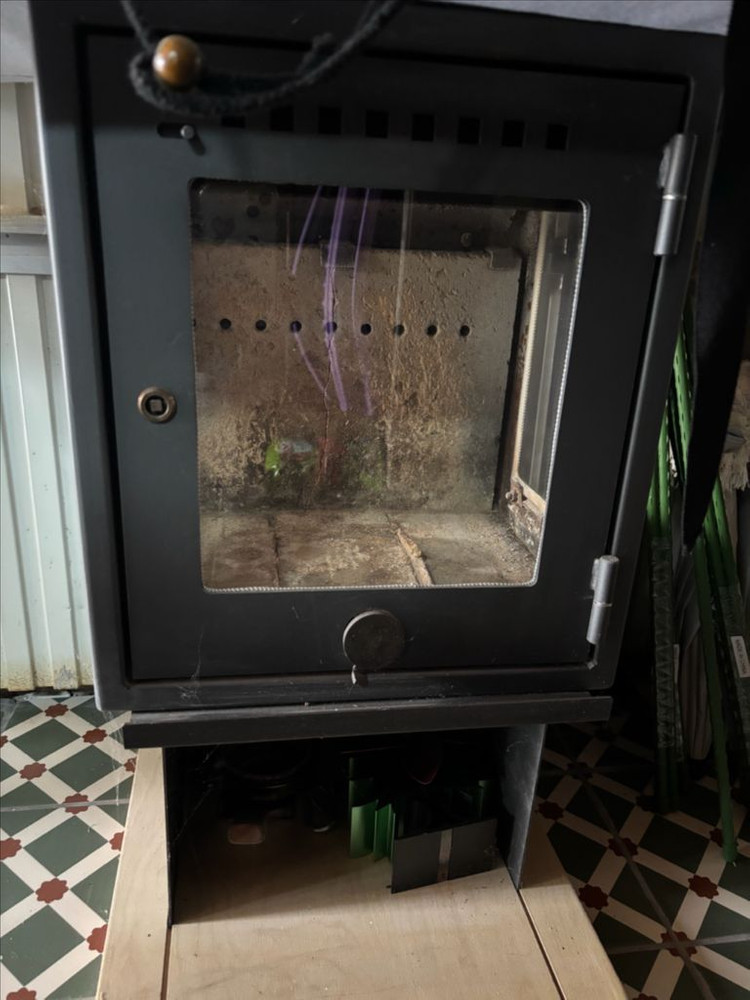 올란도 화목난로(순록뿔 손잡이 포함) 이미지