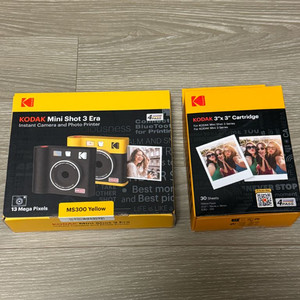 코닥 미니샷3 레트로 C300 옐로우 새상품