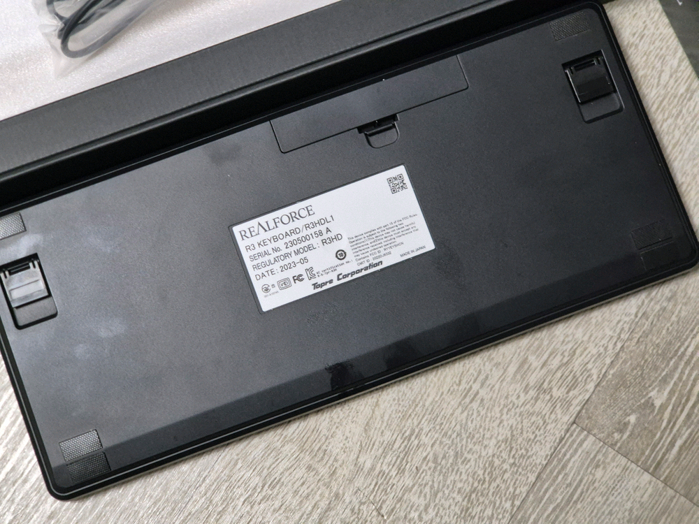 풀윤활 리얼포스 r3 45g 균등 텐키리스 토프레 유무선 블루투스 키보드--2