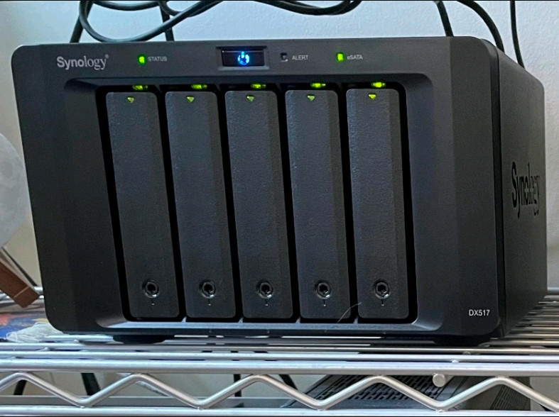 시놀로지 DX517--1