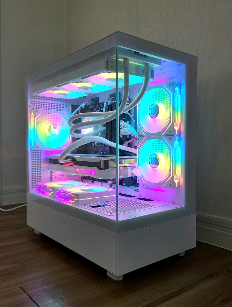 라이젠 7800x3d 갤럭시 4070tisuper 화이트 완본체 팝니다--1