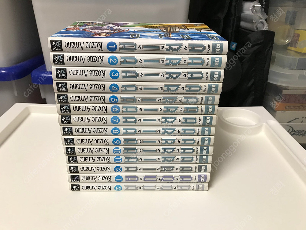 절판 만화책 코믹스 아마노 코즈에 아리아 1~12권, 아쿠아 1~2권 완결 구판 북박스판 전권 (만화 아만츄 작가)--2