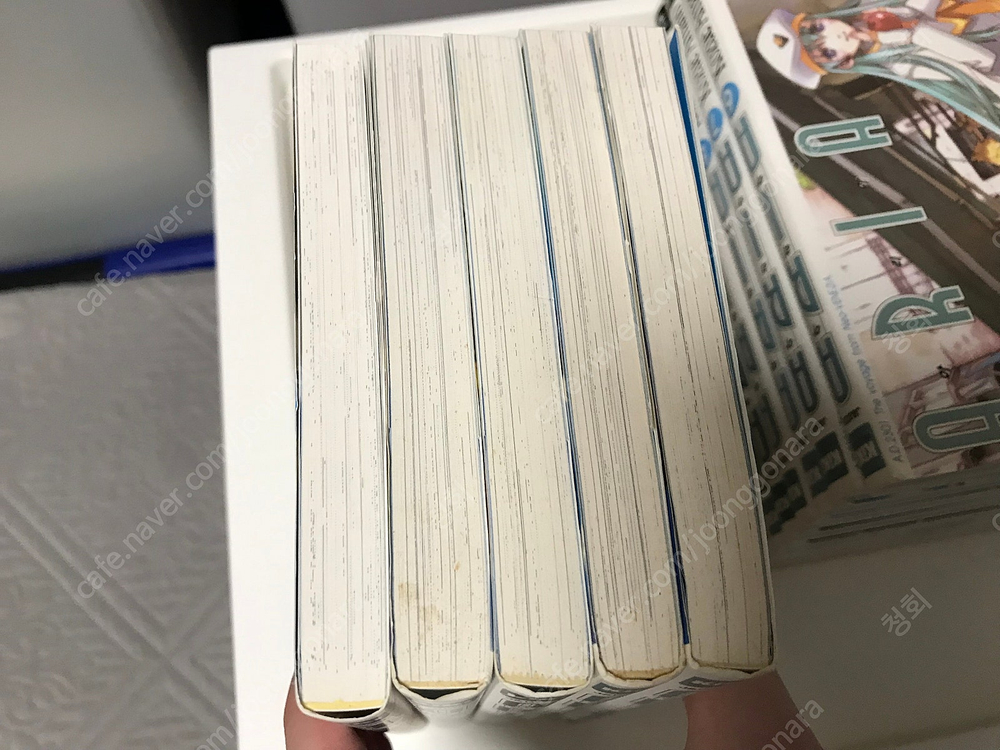 절판 만화책 코믹스 아마노 코즈에 아리아 1~12권, 아쿠아 1~2권 완결 구판 북박스판 전권 (만화 아만츄 작가)--6