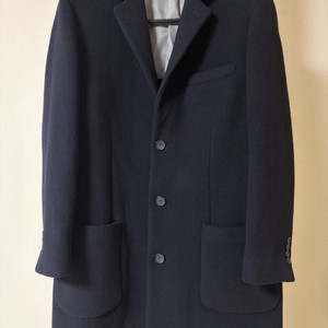 브룩브라더스 네이비 울 코트