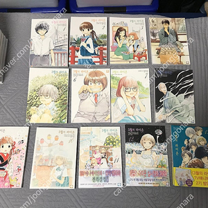 만화책 코믹스 3월의 라이온 1~13권 일부 초판, 학산문화사 이벤트 당첨 엽서 세트