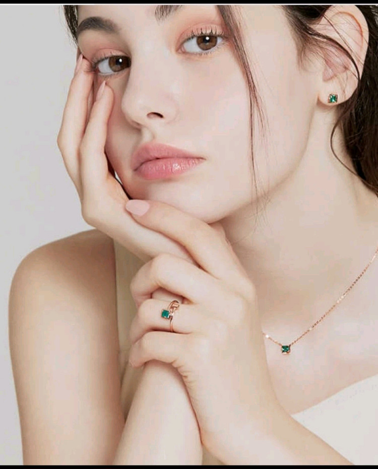 제이에스티나 아이유 14k.반지링 .목걸이 (새제품) 각각비용 선물해도 좋아요--9