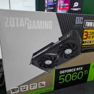 Zotac RTX 5060 Ti 16GB - S급 팝니다.